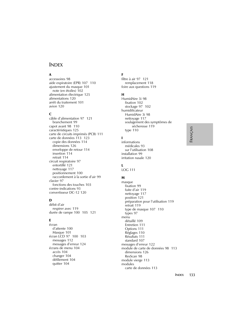 ResMed Flow Generator S8 Elite System User Manual | Page 137 / 314