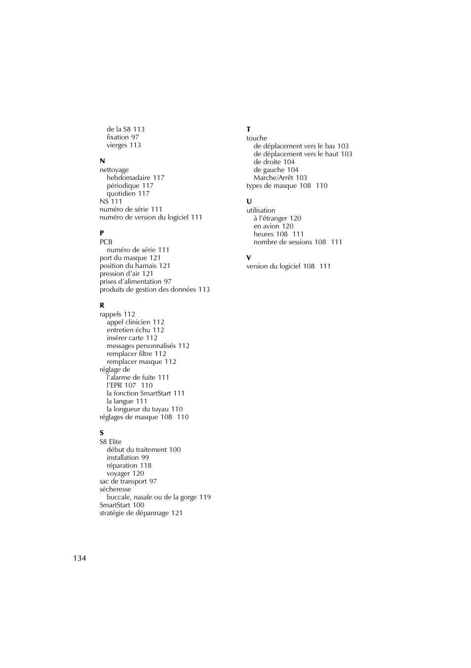 ResMed Flow Generator S8 Elite System User Manual | Page 138 / 314
