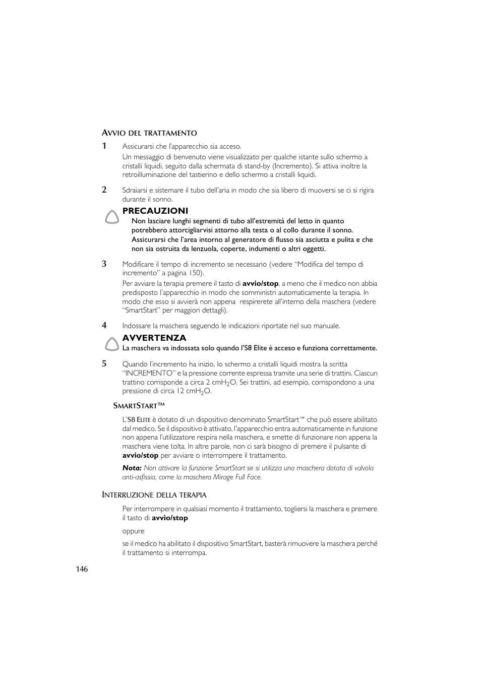 ResMed Flow Generator S8 Elite System User Manual | Page 150 / 314