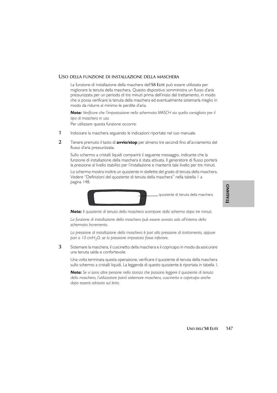 ResMed Flow Generator S8 Elite System User Manual | Page 151 / 314