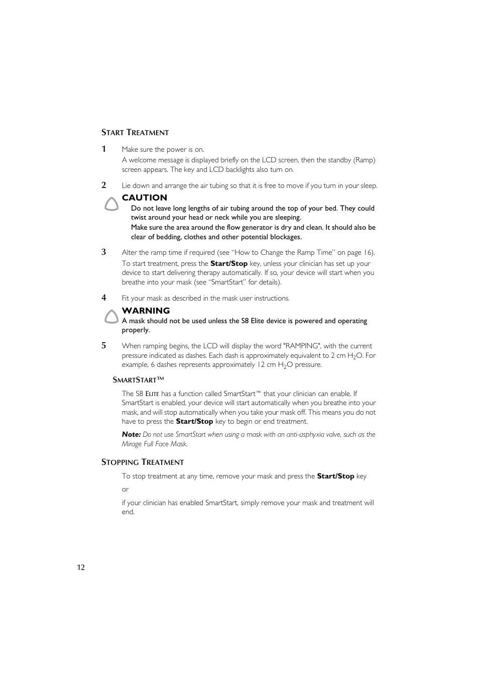 ResMed Flow Generator S8 Elite System User Manual | Page 16 / 314