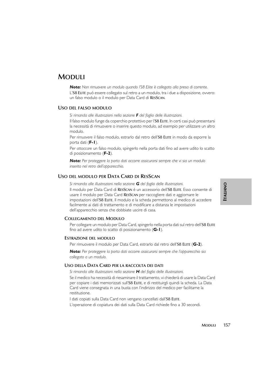 Oduli | ResMed Flow Generator S8 Elite System User Manual | Page 161 / 314