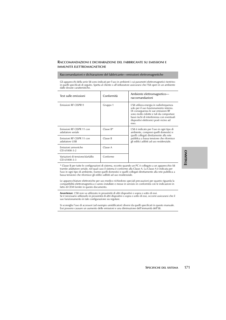 ResMed Flow Generator S8 Elite System User Manual | Page 175 / 314