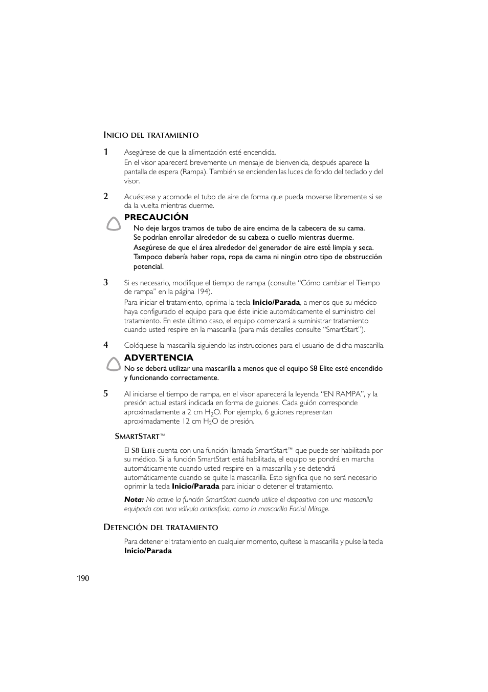 ResMed Flow Generator S8 Elite System User Manual | Page 194 / 314