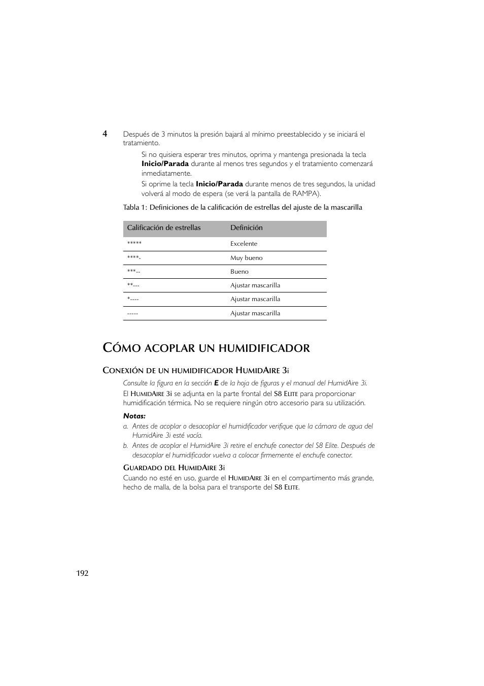 Acoplar, Humidificador | ResMed Flow Generator S8 Elite System User Manual | Page 196 / 314