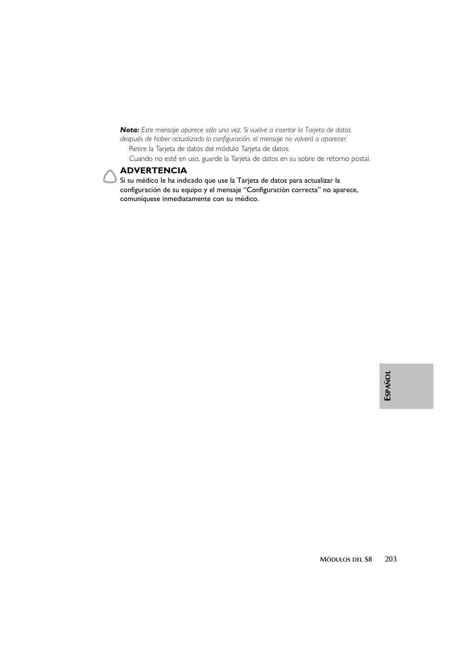ResMed Flow Generator S8 Elite System User Manual | Page 207 / 314