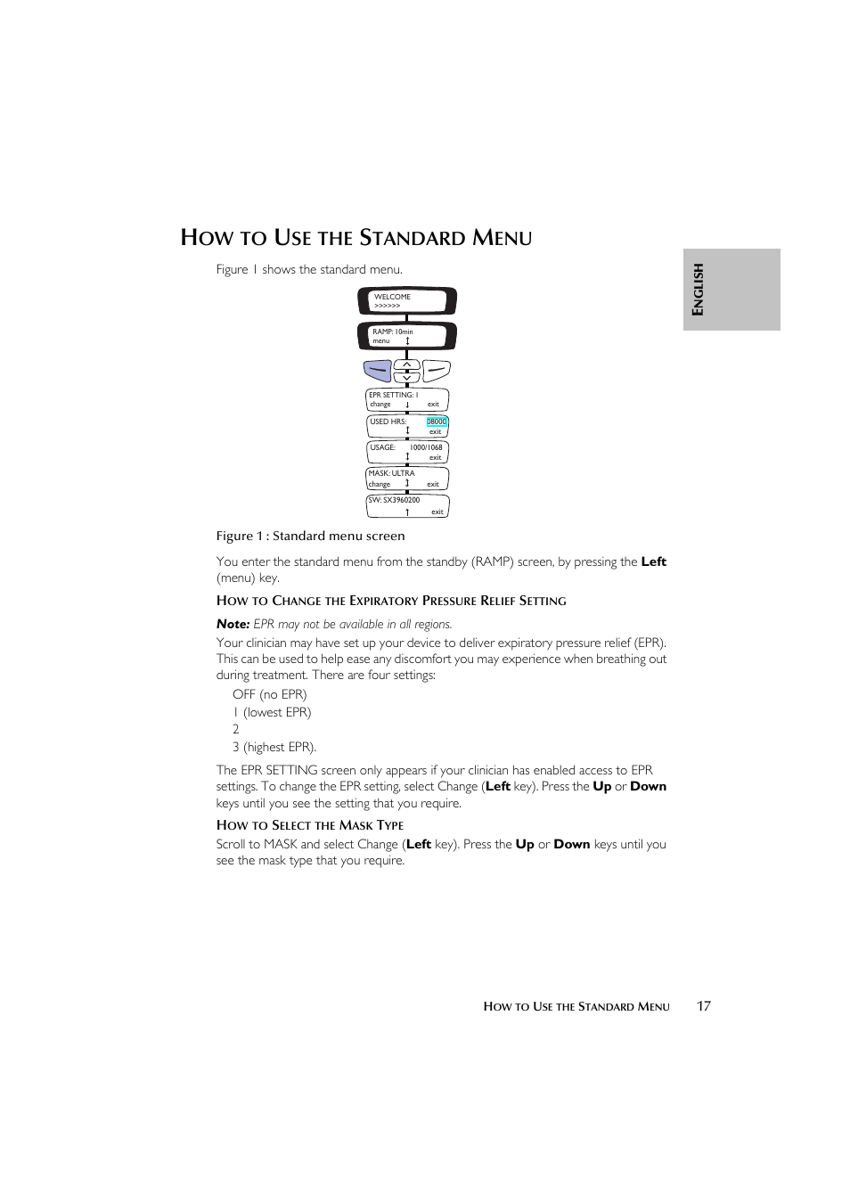 Tandard | ResMed Flow Generator S8 Elite System User Manual | Page 21 / 314