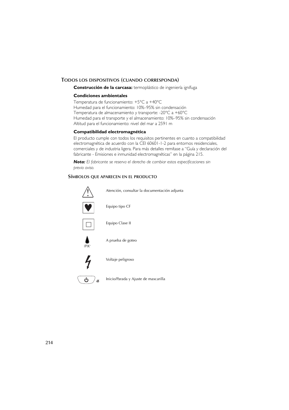 ResMed Flow Generator S8 Elite System User Manual | Page 218 / 314