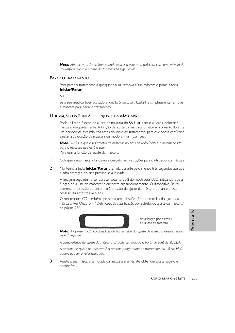 Excelnt | ResMed Flow Generator S8 Elite System User Manual | Page 239 / 314