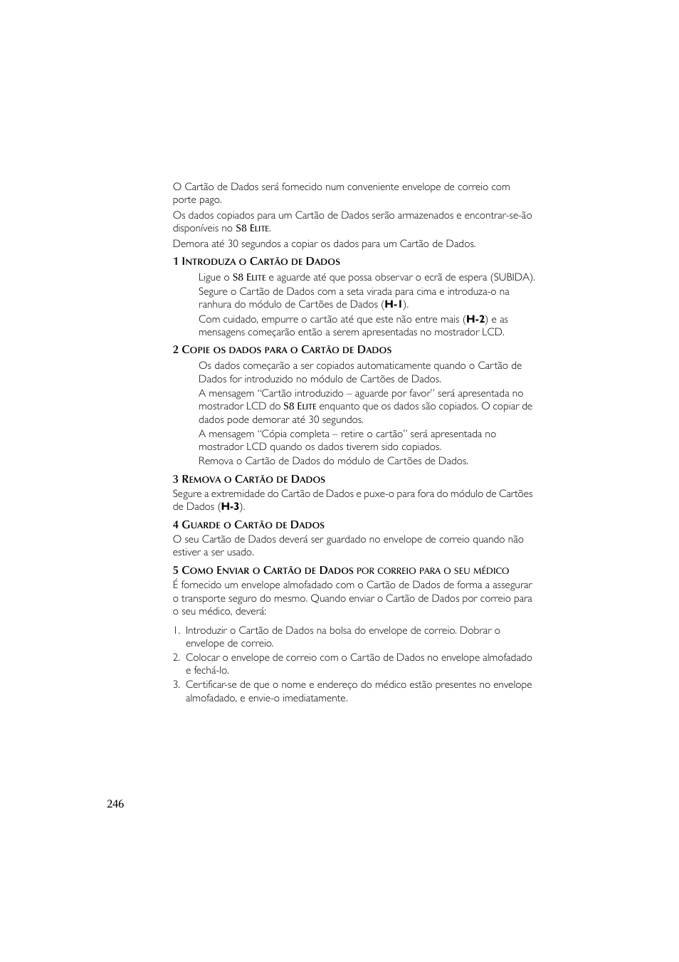 ResMed Flow Generator S8 Elite System User Manual | Page 250 / 314
