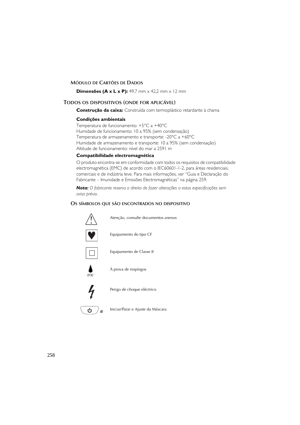 ResMed Flow Generator S8 Elite System User Manual | Page 262 / 314