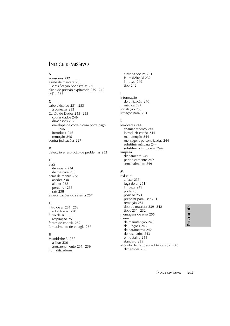 ResMed Flow Generator S8 Elite System User Manual | Page 269 / 314
