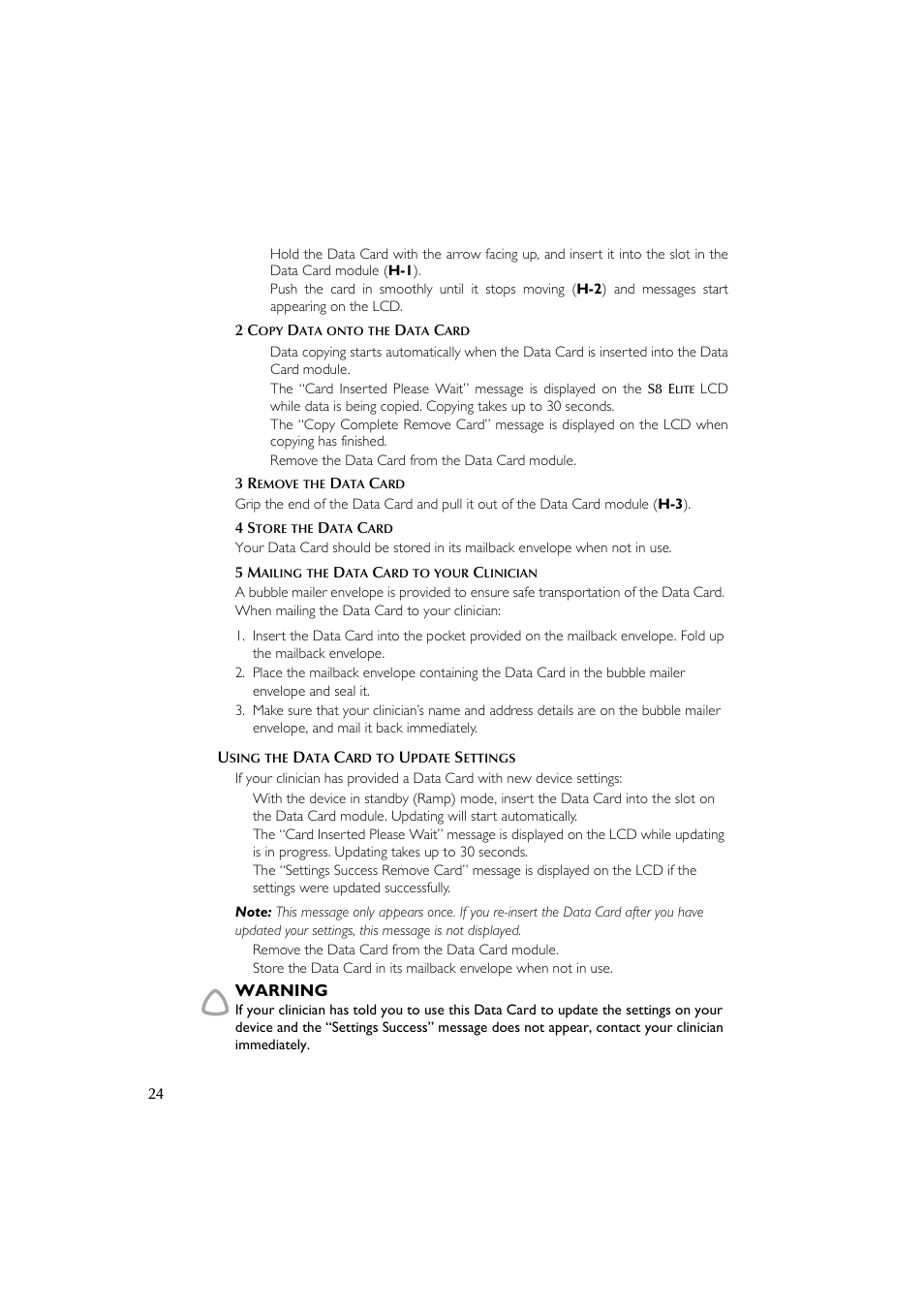 ResMed Flow Generator S8 Elite System User Manual | Page 28 / 314