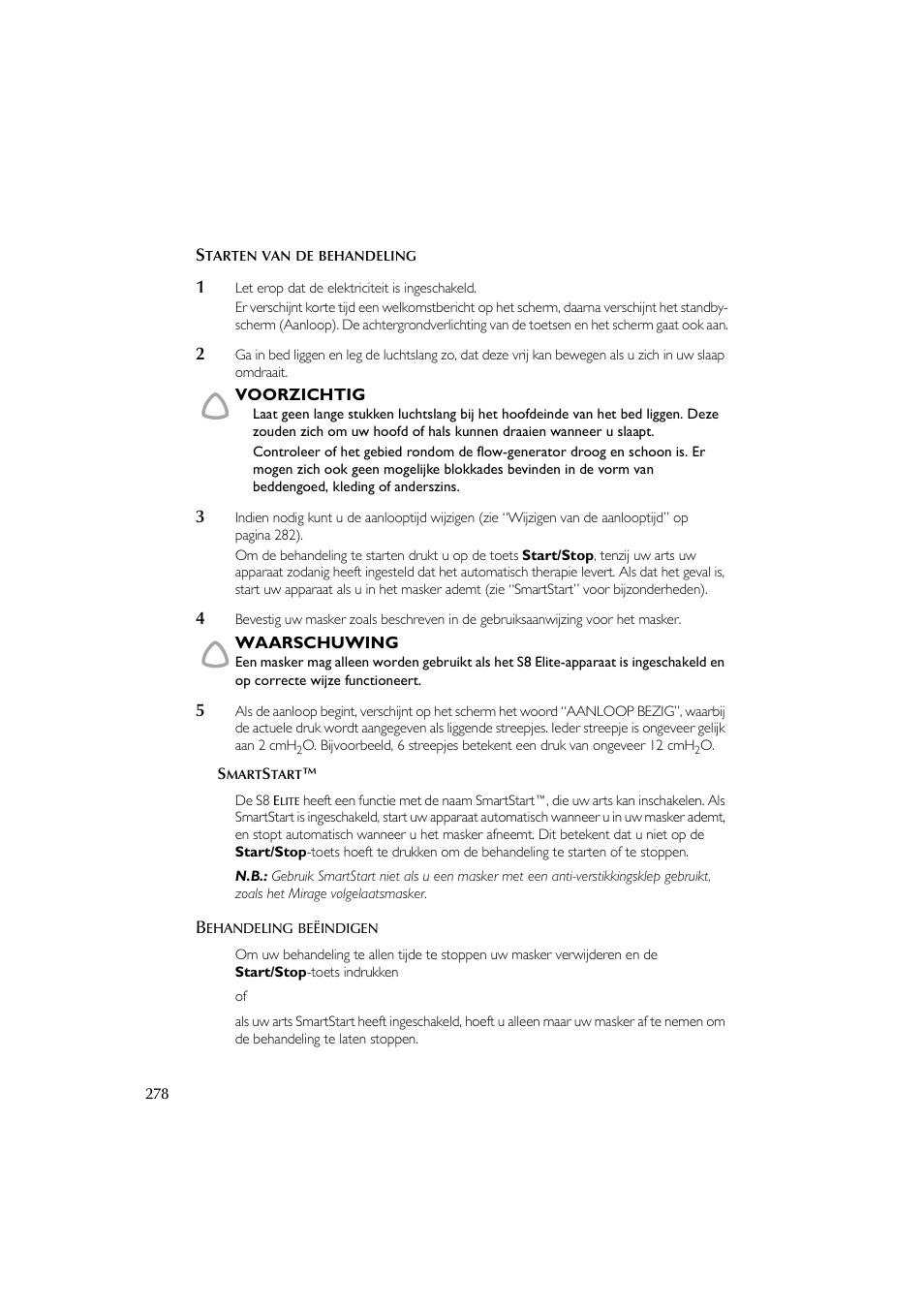 ResMed Flow Generator S8 Elite System User Manual | Page 282 / 314