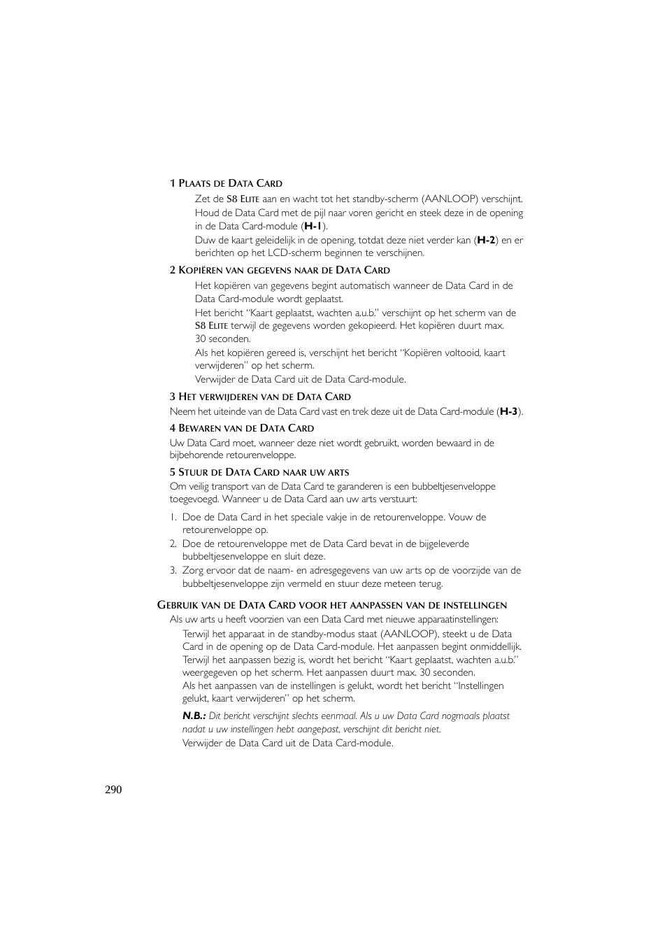 ResMed Flow Generator S8 Elite System User Manual | Page 294 / 314