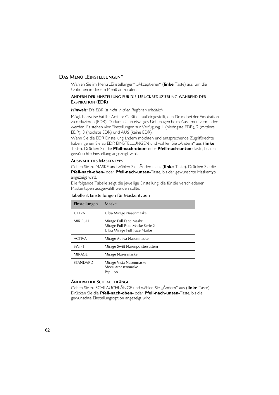ResMed Flow Generator S8 Elite System User Manual | Page 66 / 314
