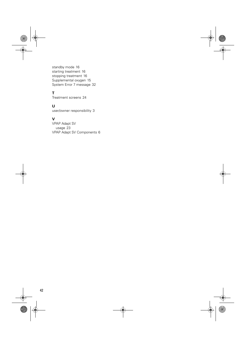 ResMed Flow Generator VPAP Adapt SV User Manual | Page 42 / 42
