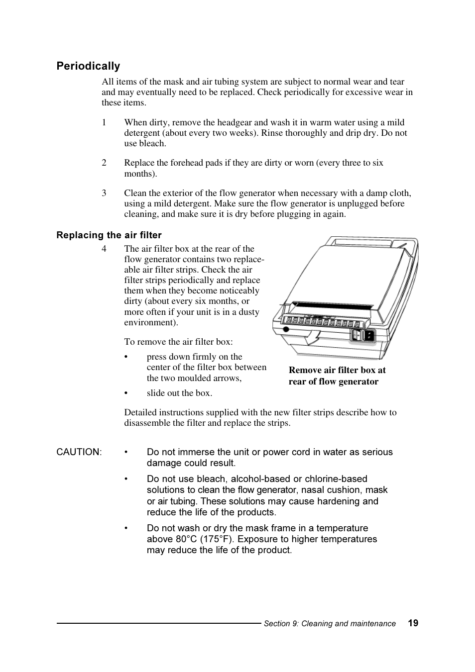 ResMed Sullivan Comfort User Manual | Page 19 / 26