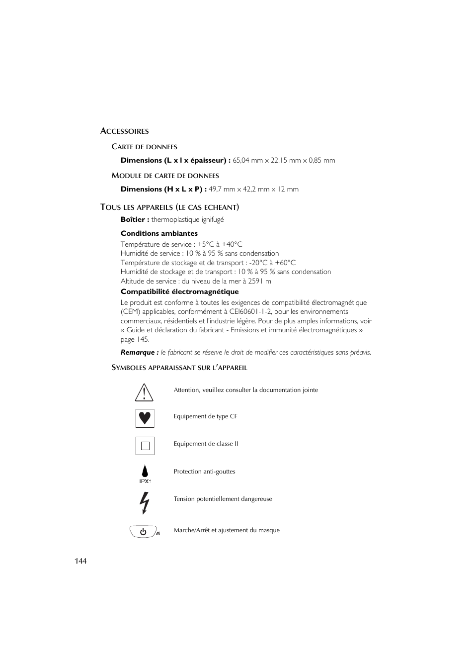 ResMed escape s8 User Manual | Page 148 / 358