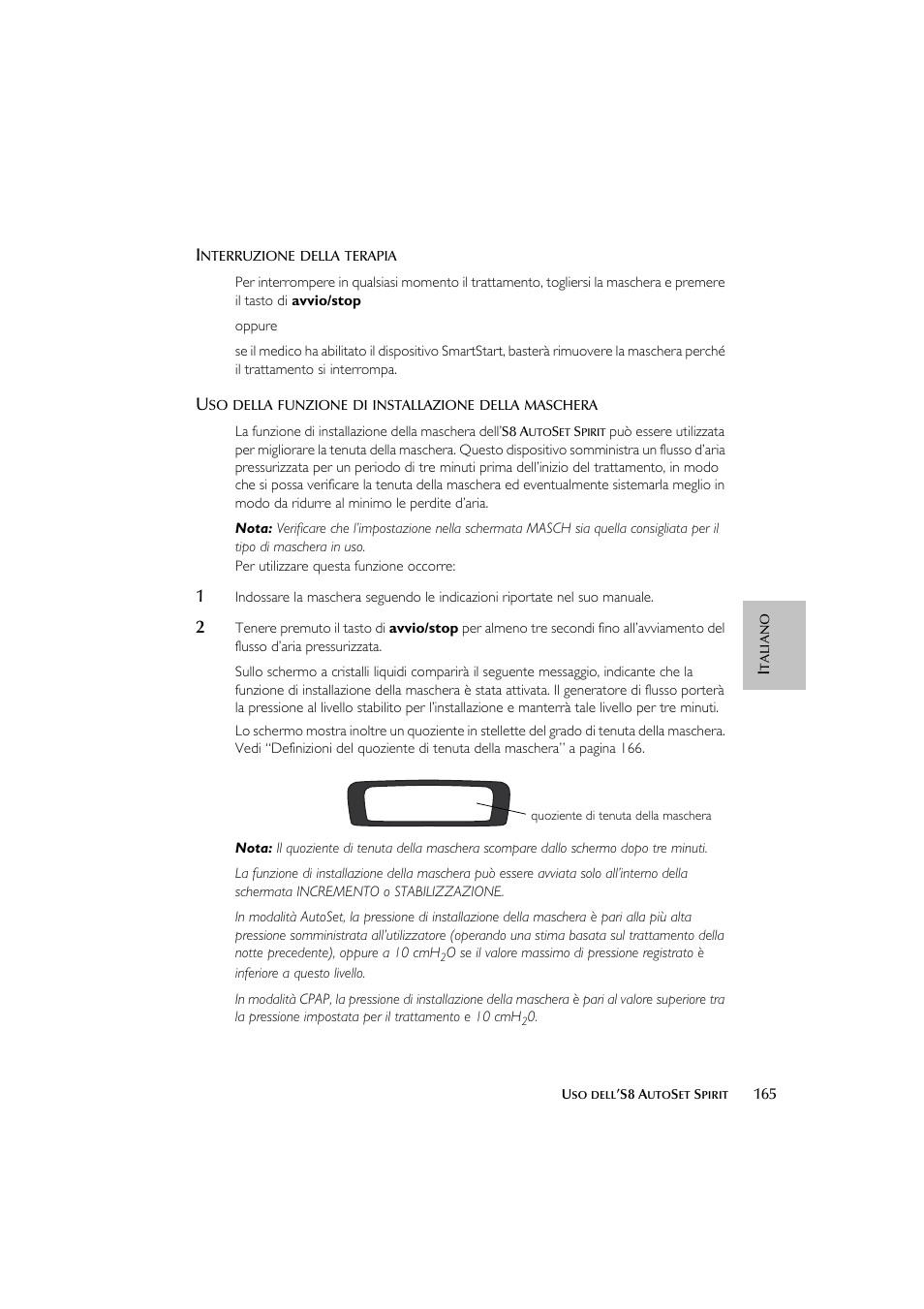 ResMed escape s8 User Manual | Page 169 / 358