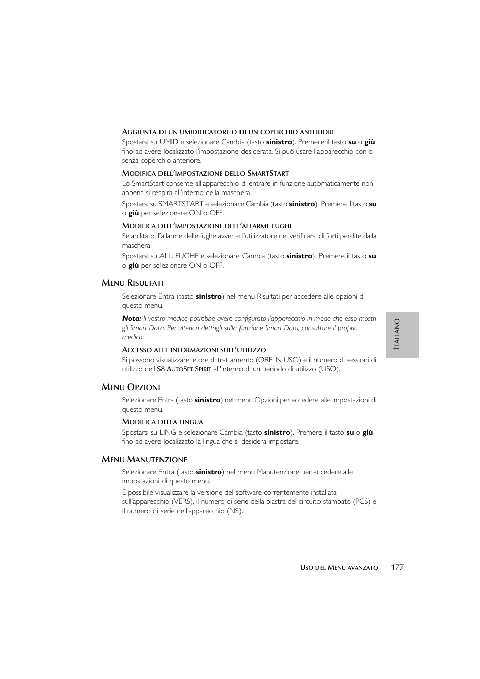 ResMed escape s8 User Manual | Page 181 / 358