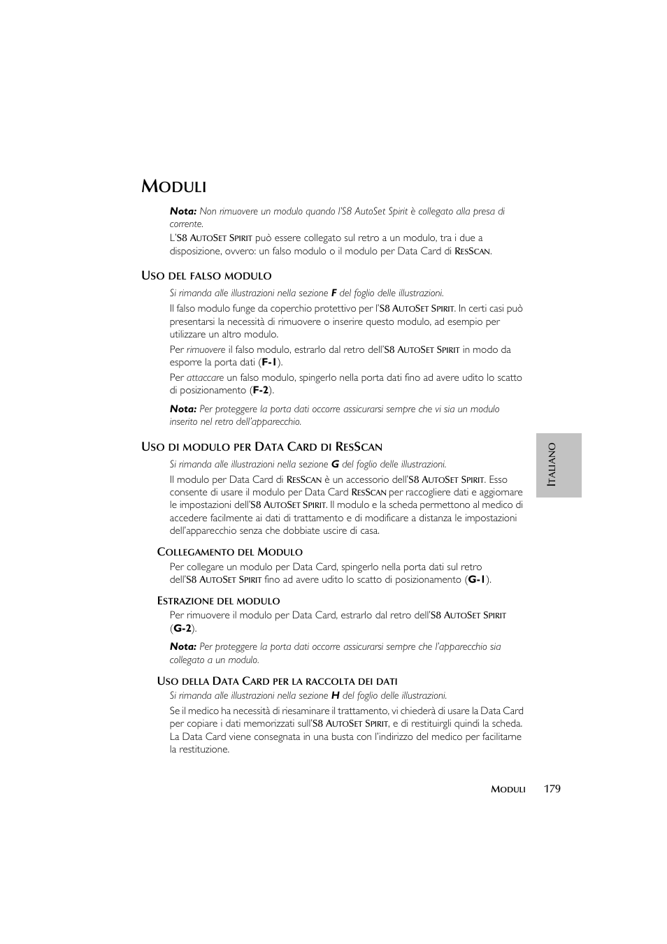 Oduli | ResMed escape s8 User Manual | Page 183 / 358