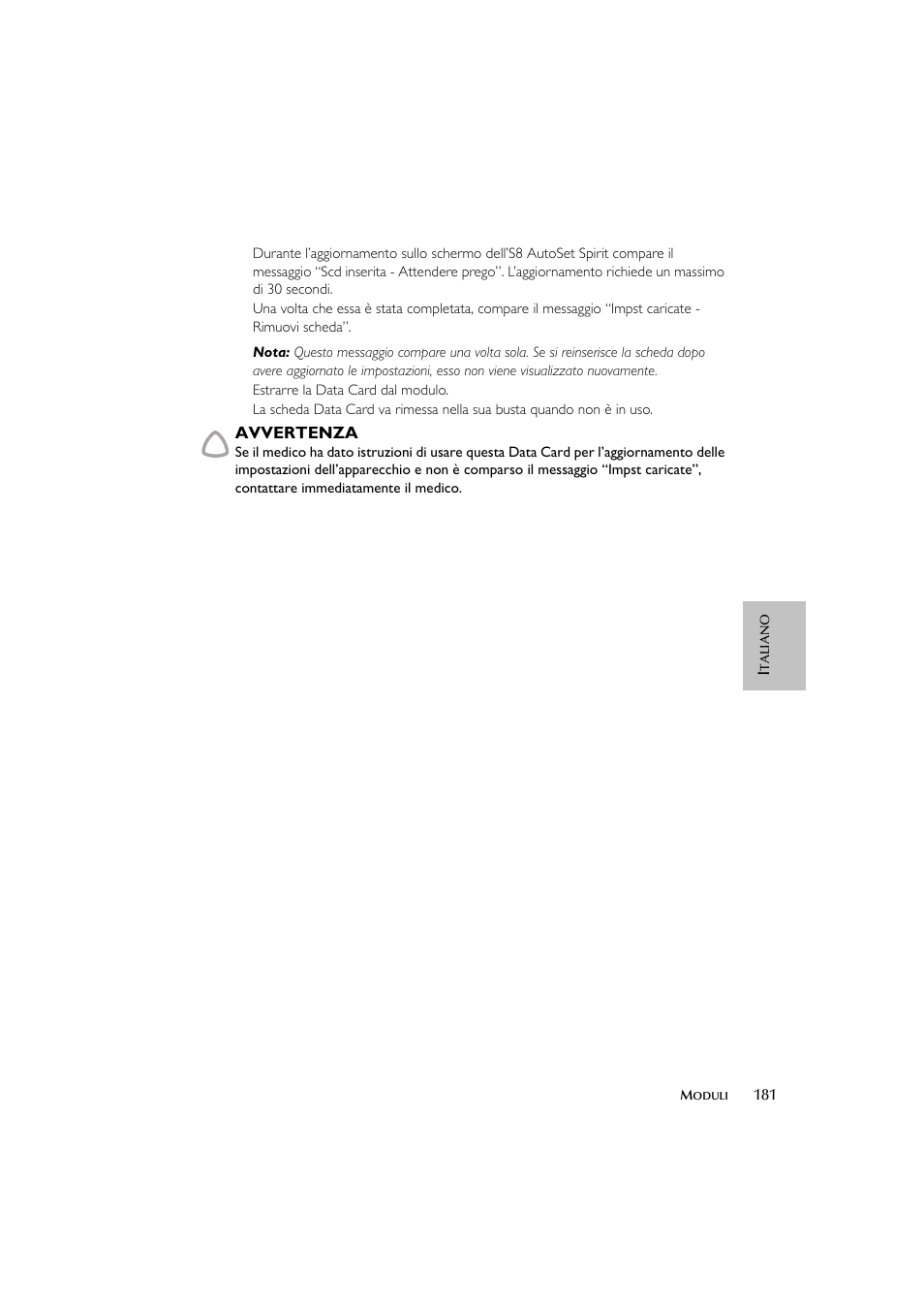 ResMed escape s8 User Manual | Page 185 / 358