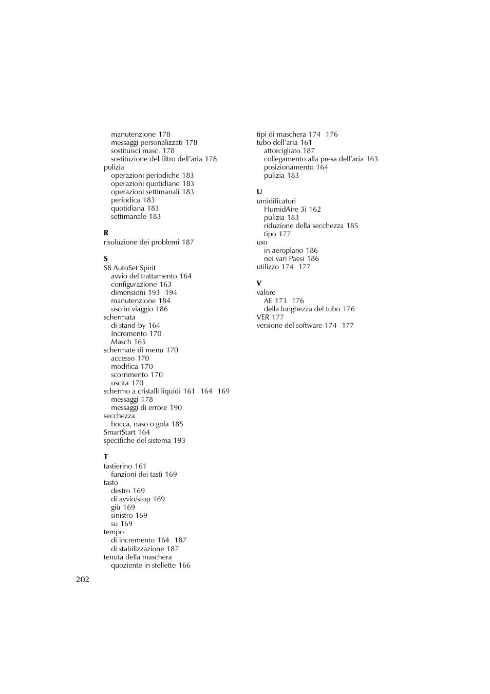 ResMed escape s8 User Manual | Page 206 / 358