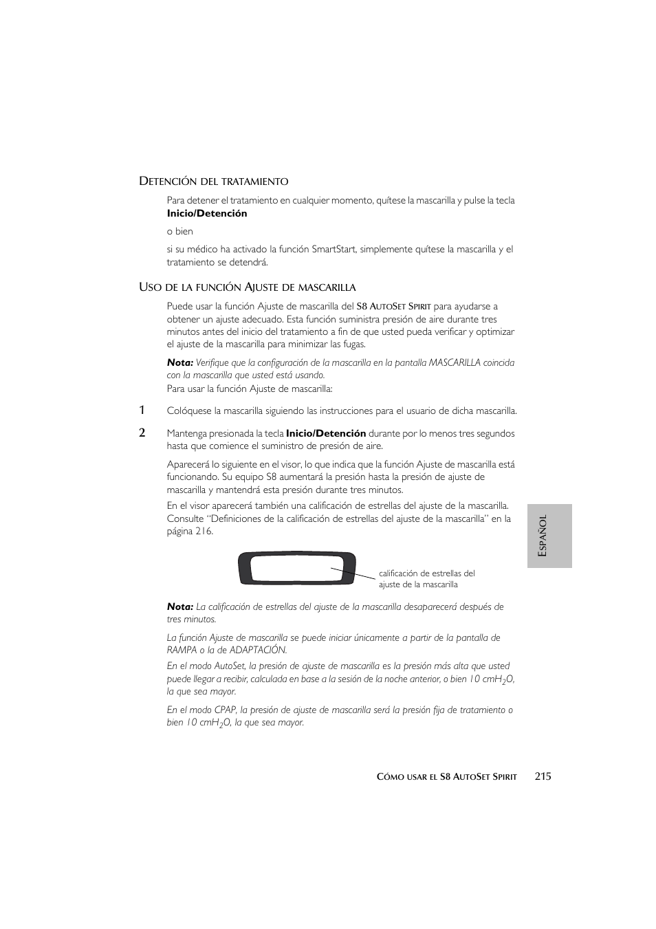 ResMed escape s8 User Manual | Page 219 / 358