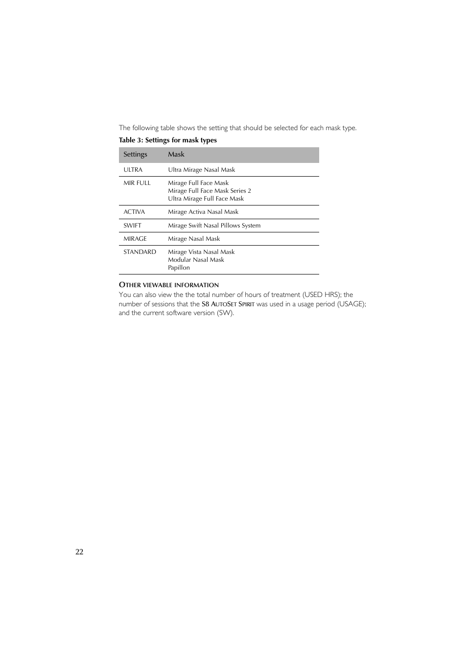 ResMed escape s8 User Manual | Page 26 / 358