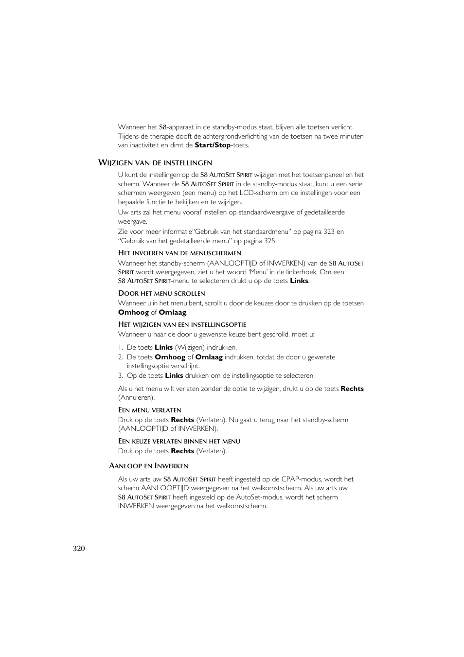 ResMed escape s8 User Manual | Page 324 / 358