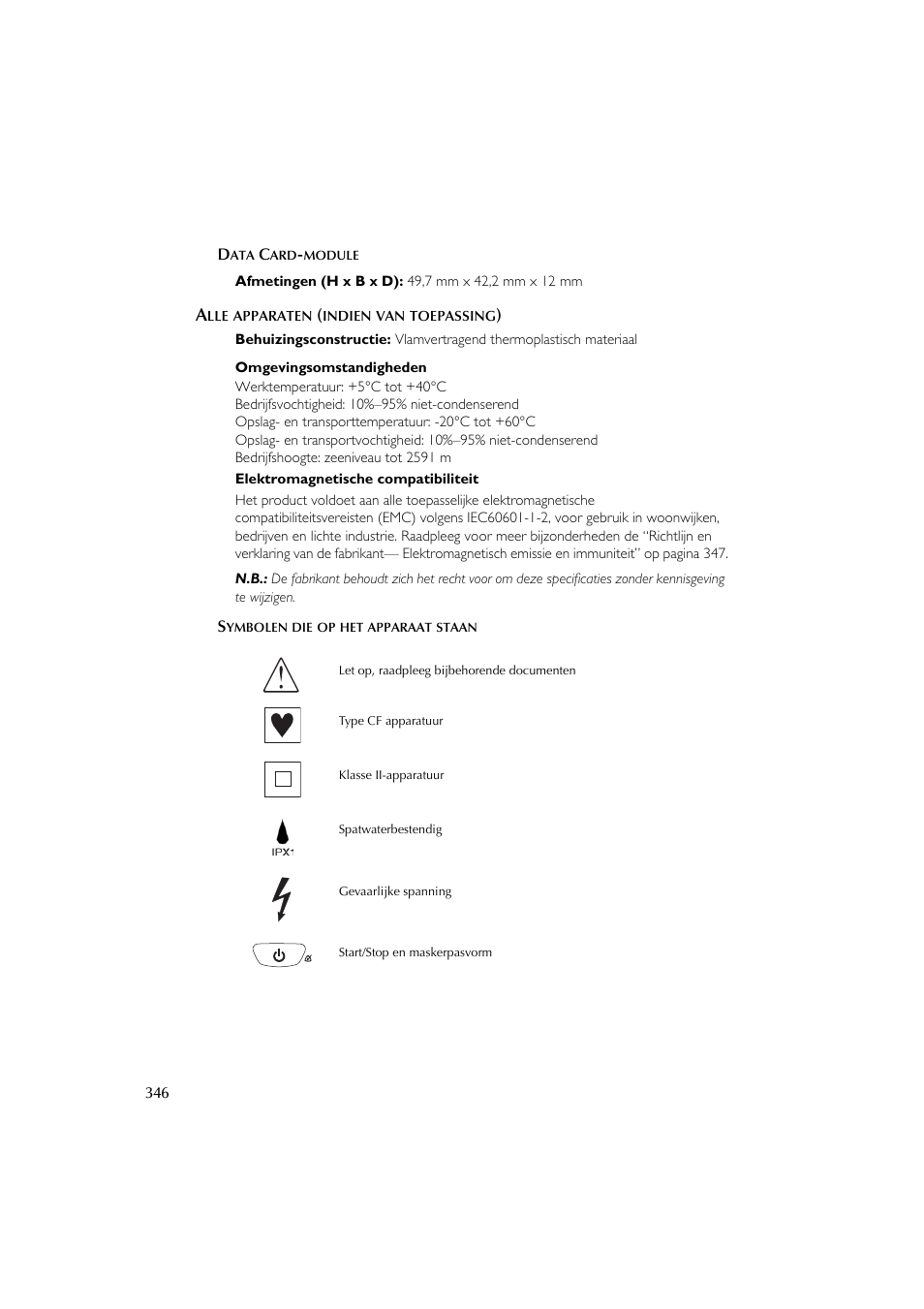 ResMed escape s8 User Manual | Page 350 / 358