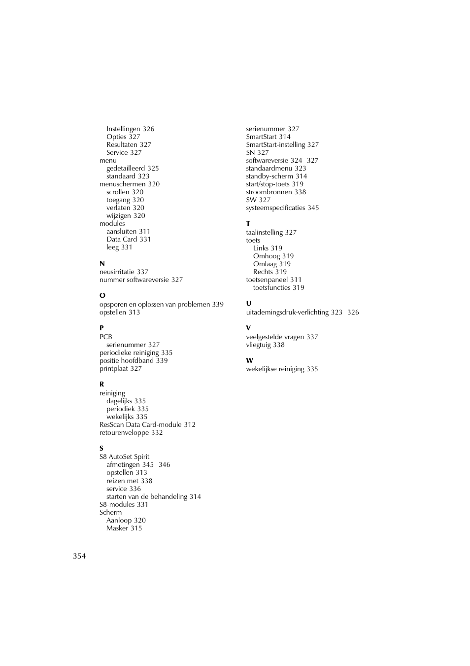 ResMed escape s8 User Manual | Page 358 / 358