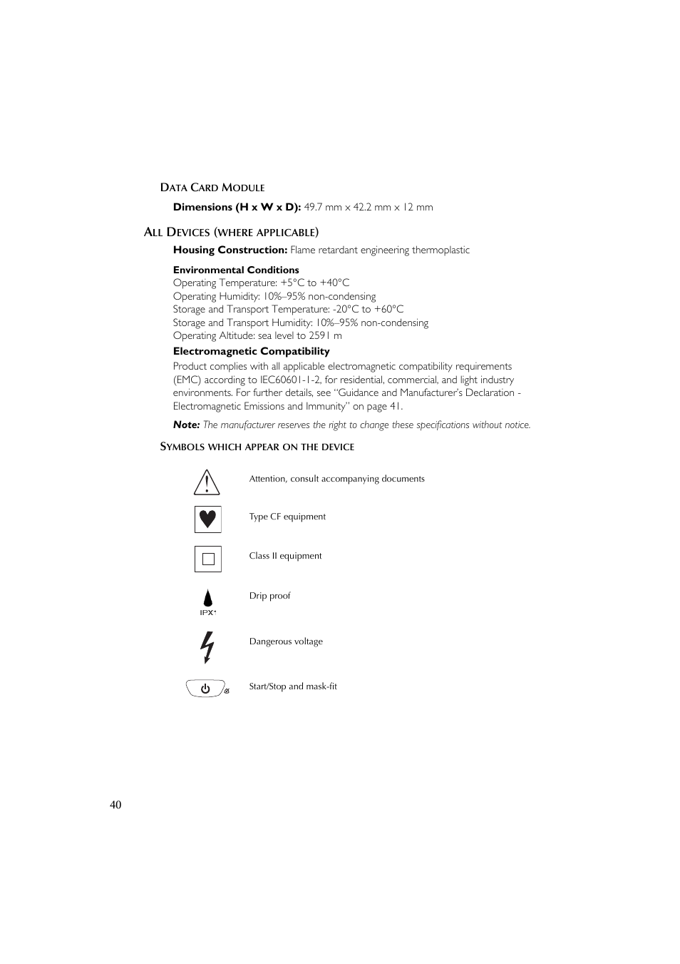 ResMed escape s8 User Manual | Page 44 / 358