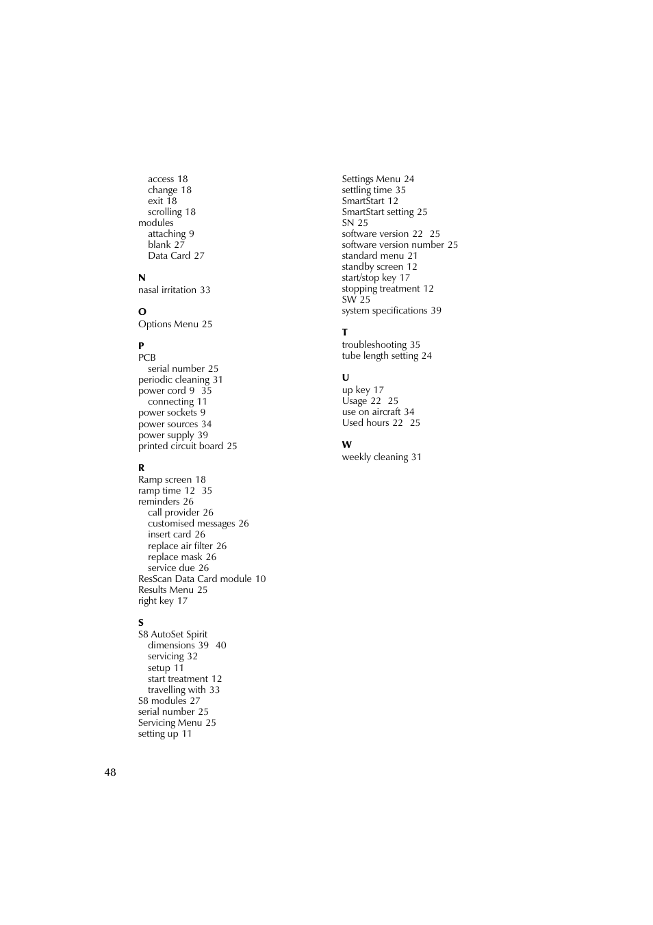 ResMed escape s8 User Manual | Page 52 / 358