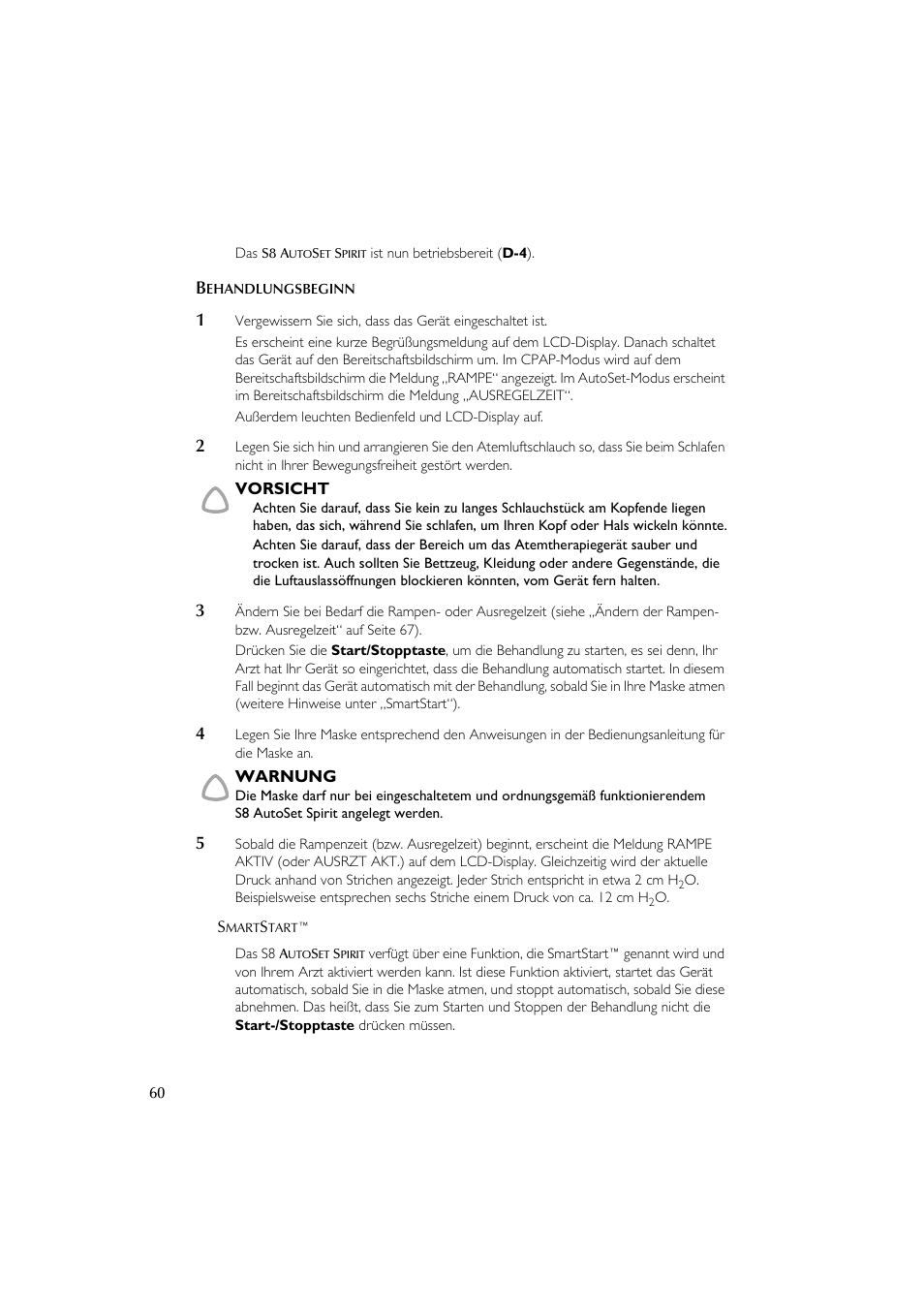 ResMed escape s8 User Manual | Page 64 / 358