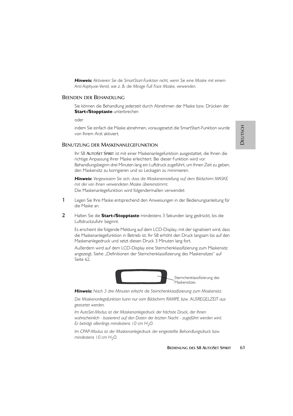 ResMed escape s8 User Manual | Page 65 / 358
