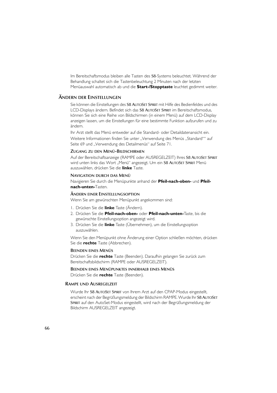 ResMed escape s8 User Manual | Page 70 / 358