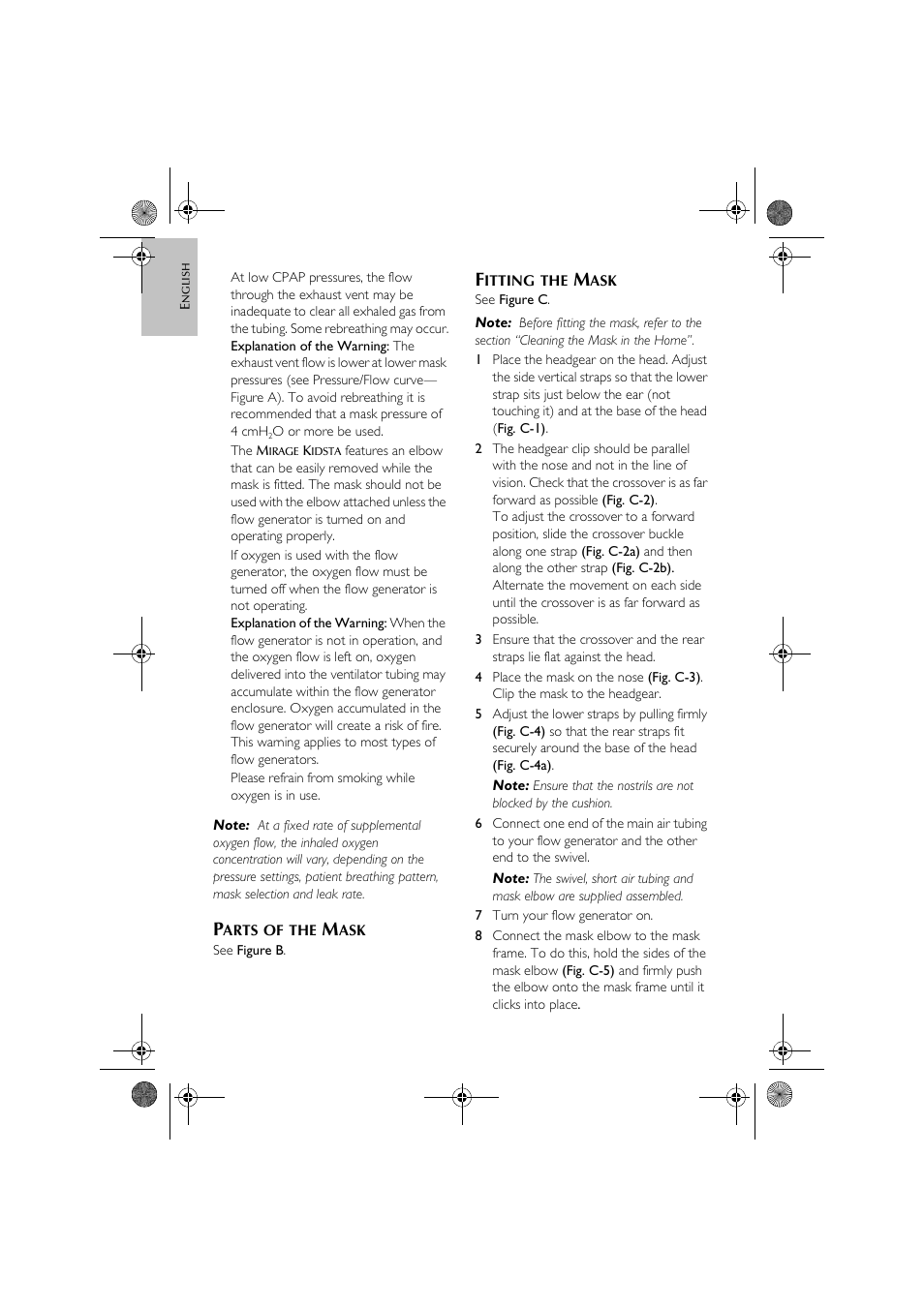 ResMed Nasal Mask Mirage Kidsta User Manual | Page 4 / 8