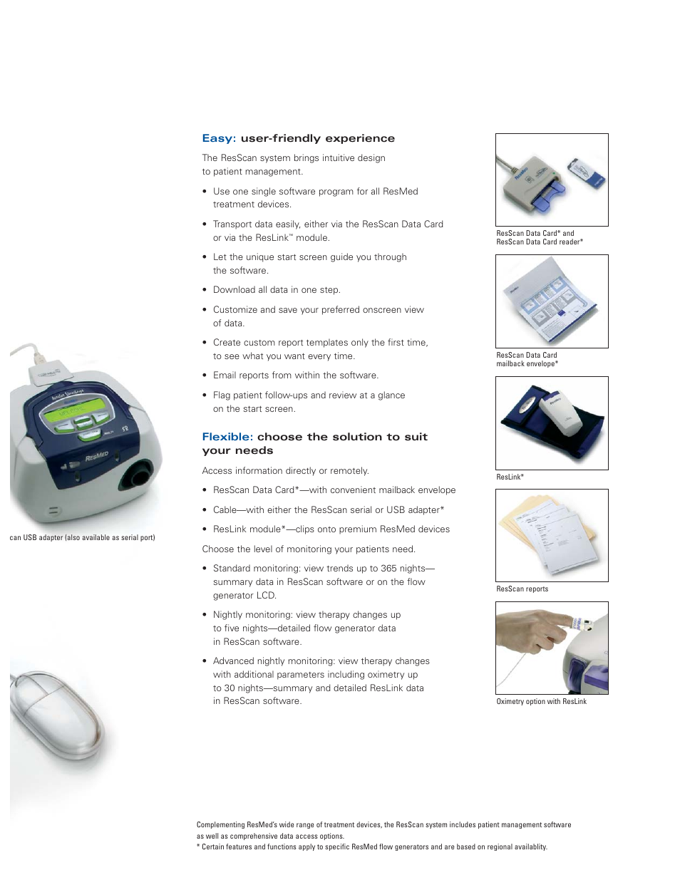 ResMed Patient Management System ResScan User Manual | Page 3 / 4