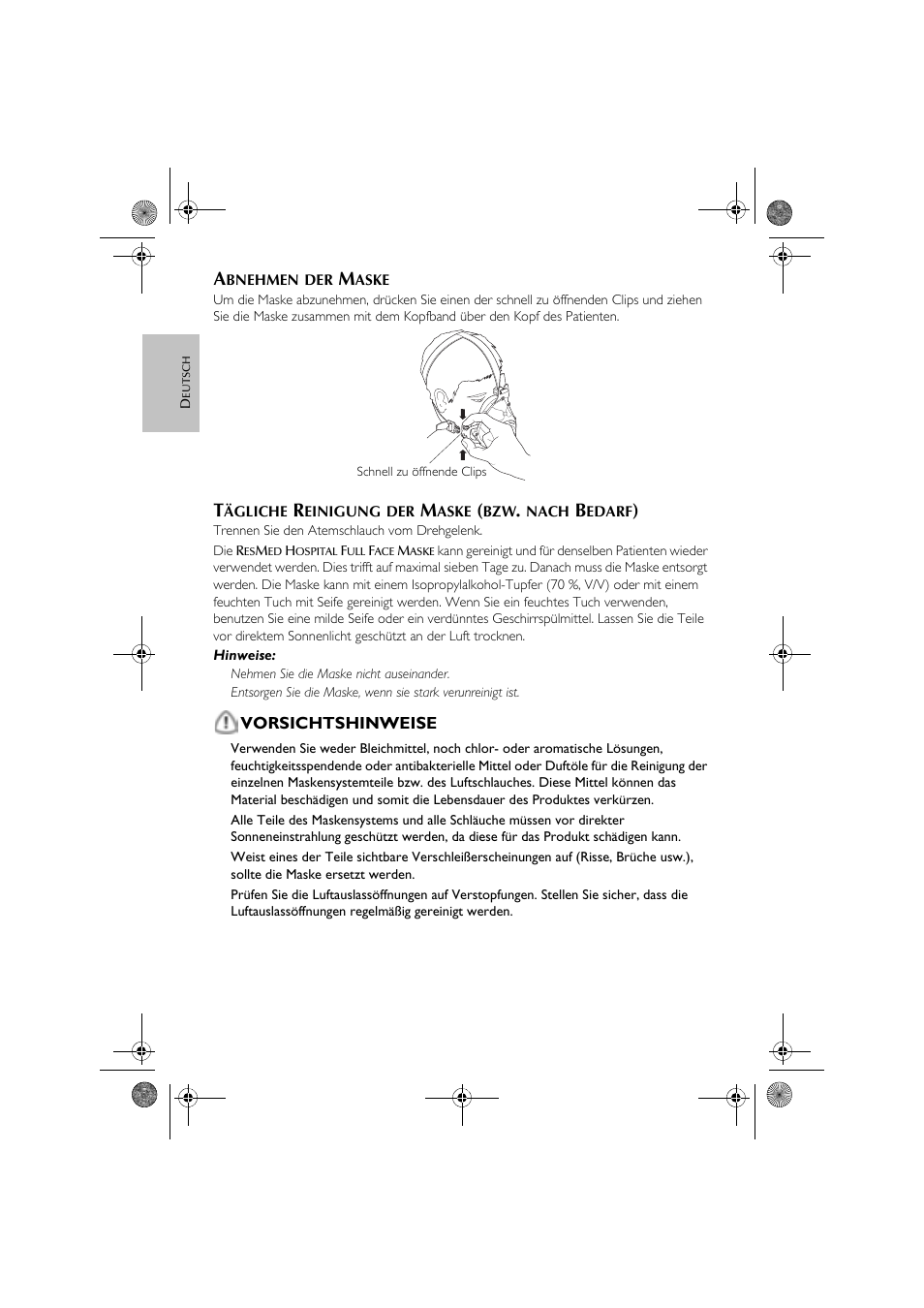 ResMed Oxygen Equipment User Manual | Page 10 / 48