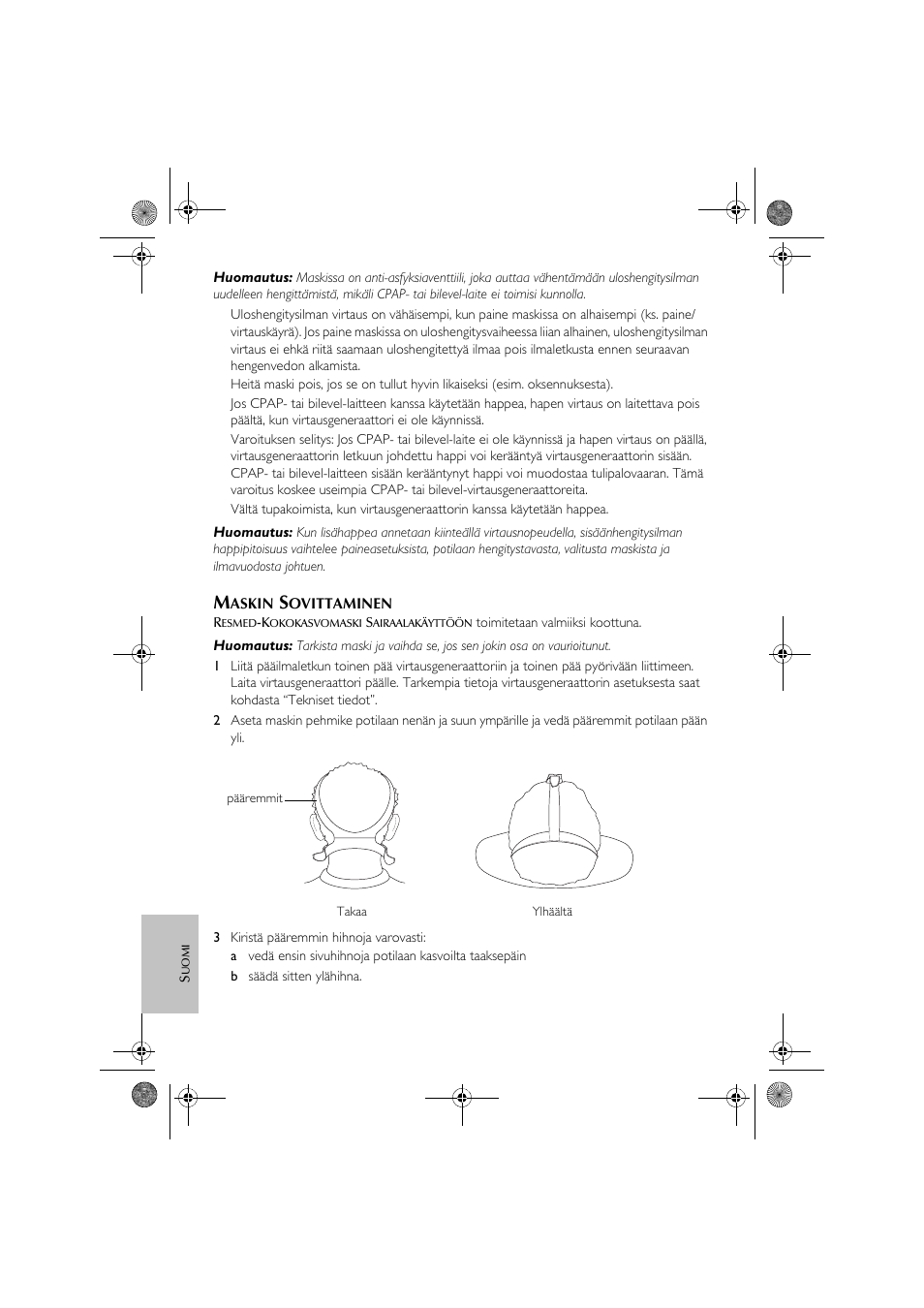 ResMed Oxygen Equipment User Manual | Page 44 / 48