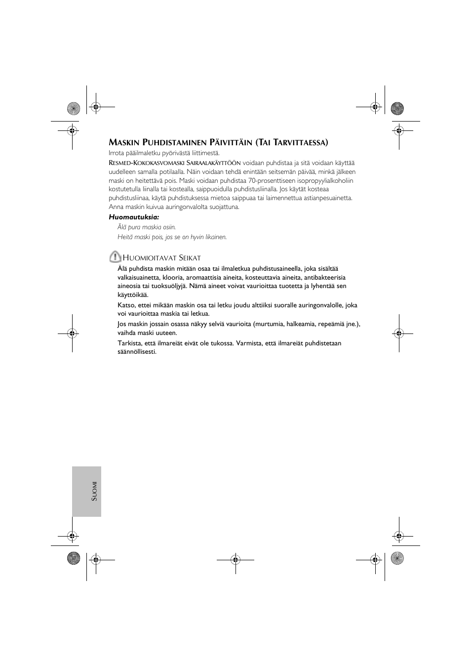 ResMed Oxygen Equipment User Manual | Page 46 / 48