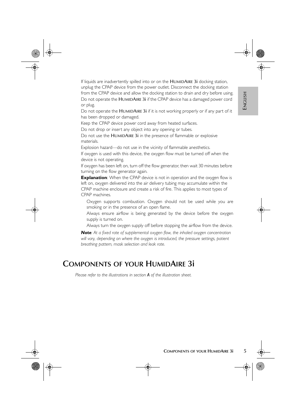 Omponents, Your, Umid | ResMed HumidAire 3i User Manual | Page 10 / 91