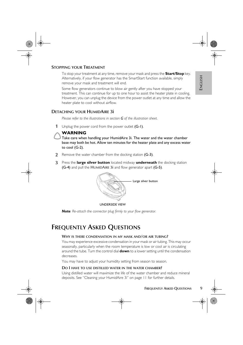 Requently, Sked, Uestions | ResMed HumidAire 3i User Manual | Page 14 / 91
