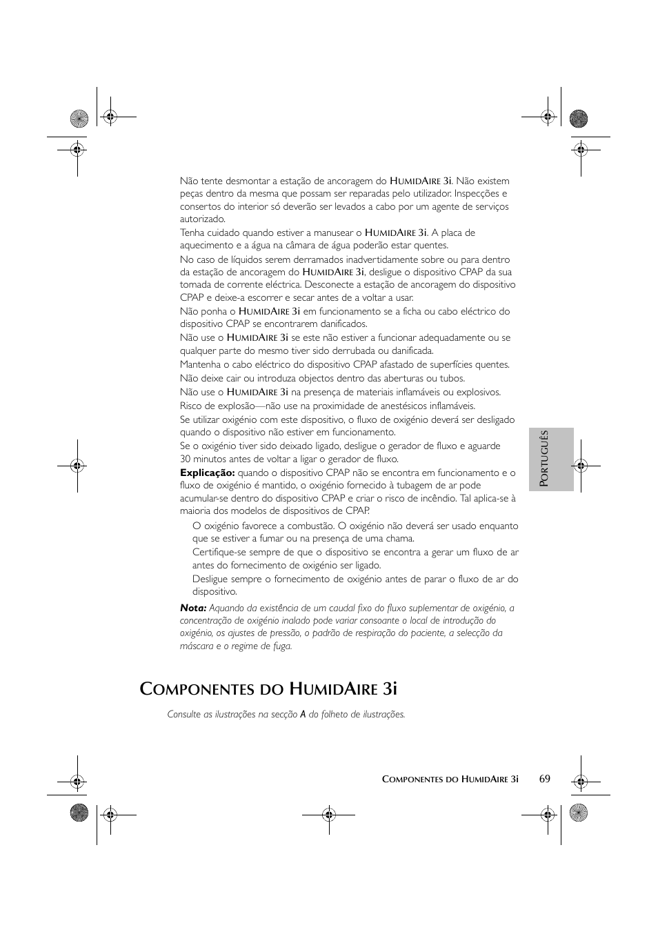 Omponentes, Umid | ResMed HumidAire 3i User Manual | Page 74 / 91