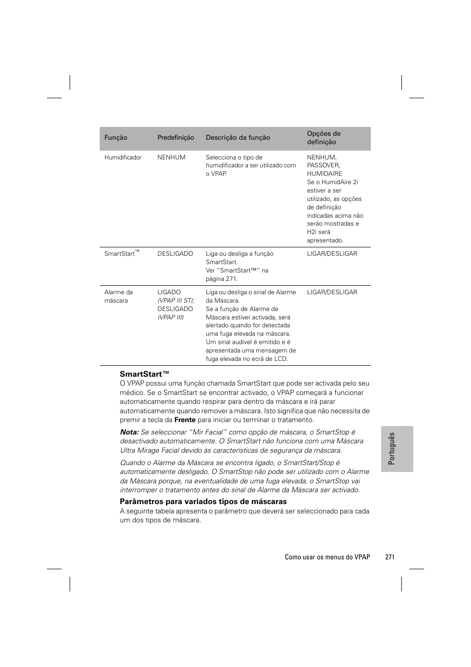 ResMed VPAP III & III ST User Manual | Page 277 / 348