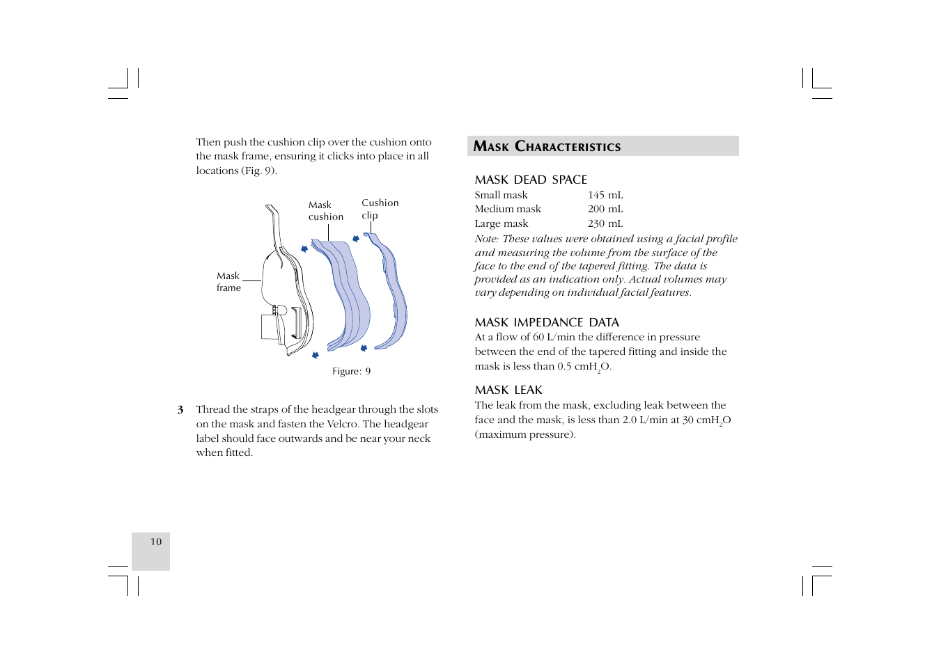 ResMed Mirage NV Full Face Mask Series 2 User Manual | Page 12 / 83