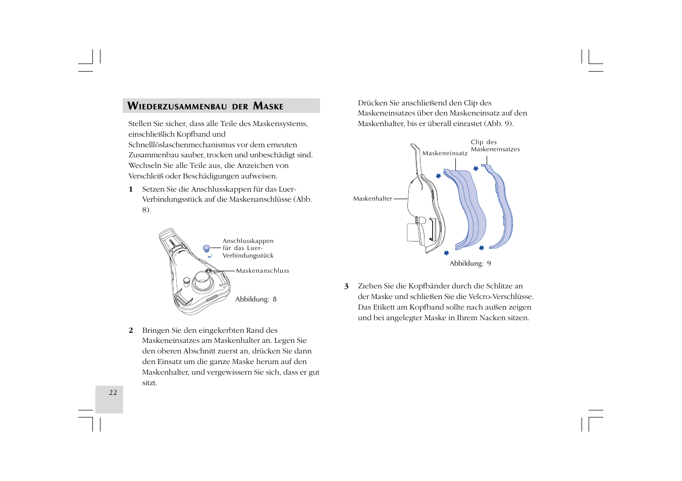 ResMed Mirage NV Full Face Mask Series 2 User Manual | Page 24 / 83