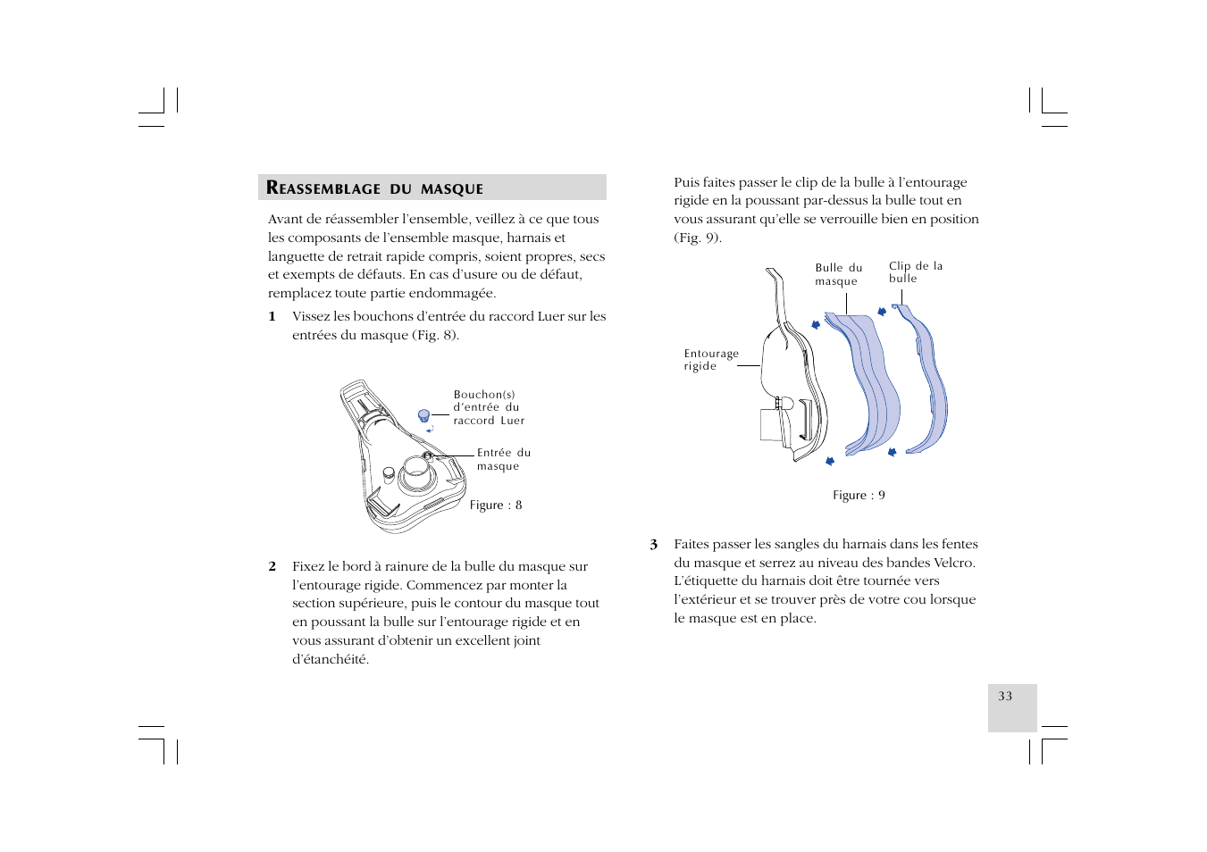 ResMed Mirage NV Full Face Mask Series 2 User Manual | Page 35 / 83